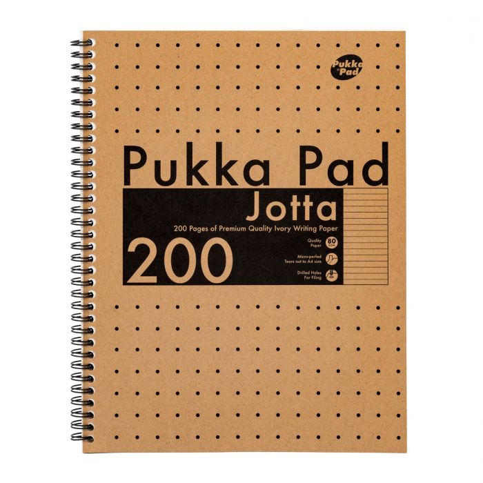 PUKKA KRAFT A4 JOTTA PAD 200P (9565-KRA)