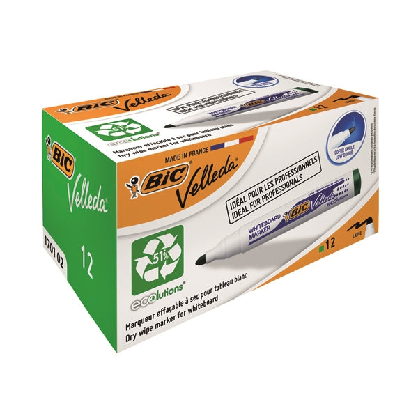 BIC VELLEDA BULLET WB MARKER GN (904940)