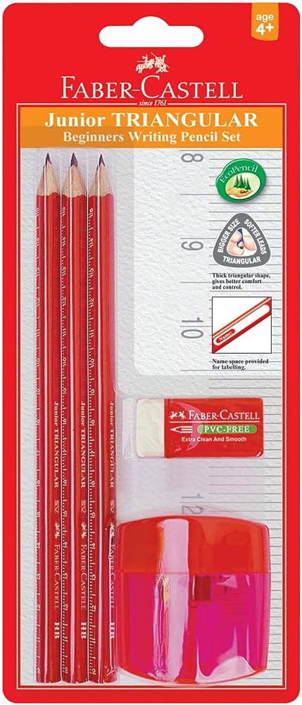 FABER CASTELL JNR PENCIL SET (116535)
