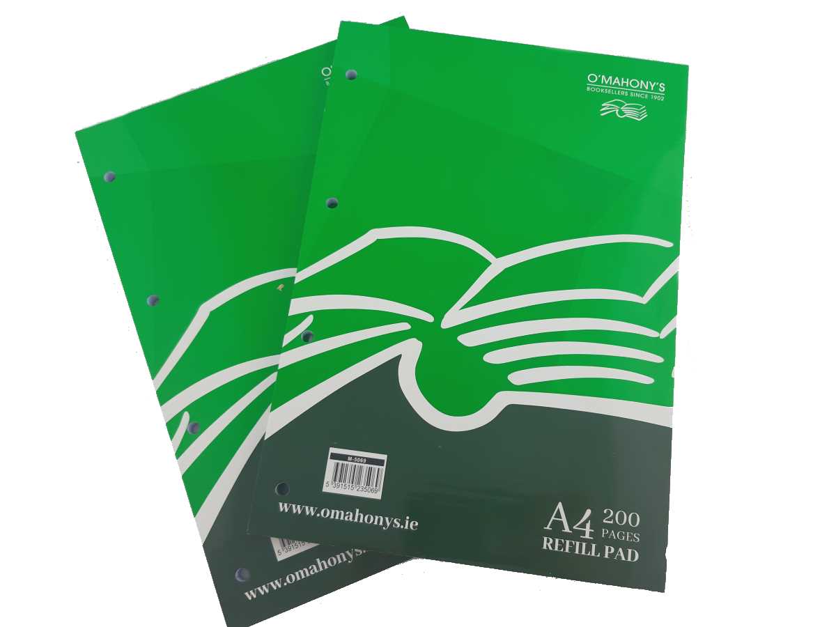 OMAHONYS TOP REFILL PAD A4 200P(M-5069)