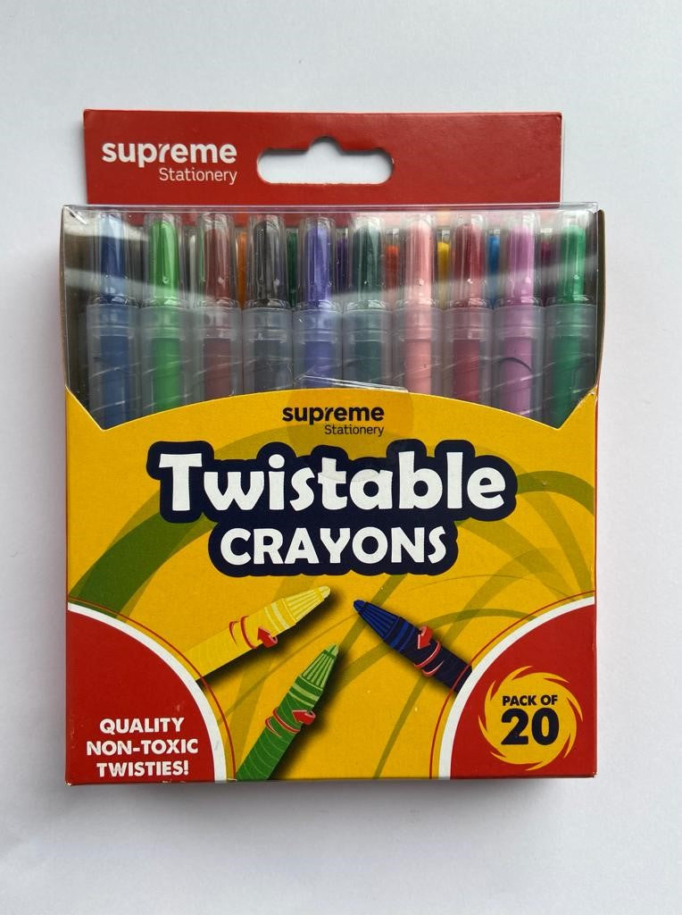 TWISTABLE CRAYONS 20PK MINI (RT-4153)