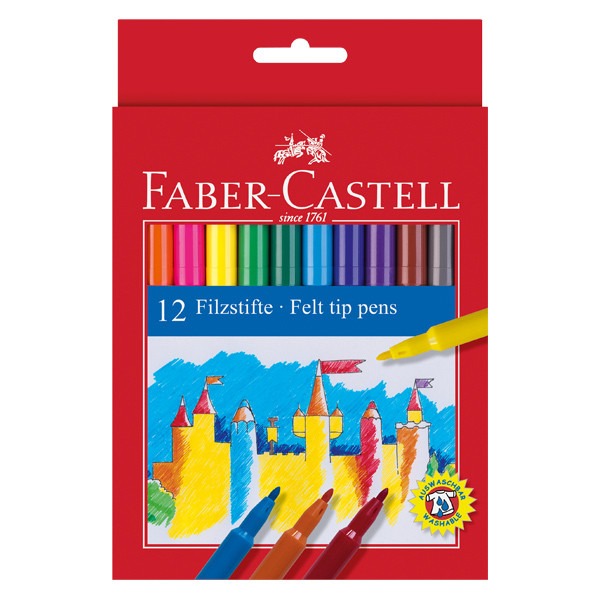 FABER CASTELL REDLINE MARKER 12 (554201)