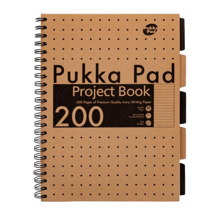 PUKKA KRAFT PROJECT PAD 200PG (9566-KRA)