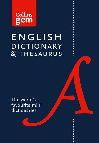 COLLINS GEM DICTIONARY & THESAU - ENG