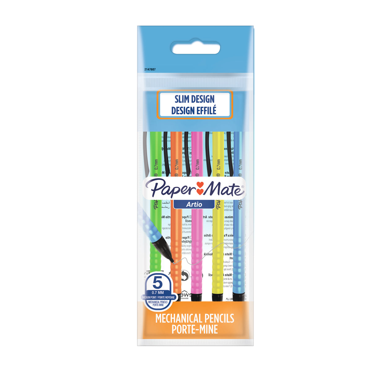 PAPERMATE MECH PENCIL 5PK (2147607)