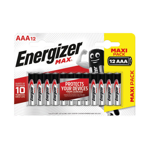ENERGIZER ALKALINE AAA BATTERY 16 PACK