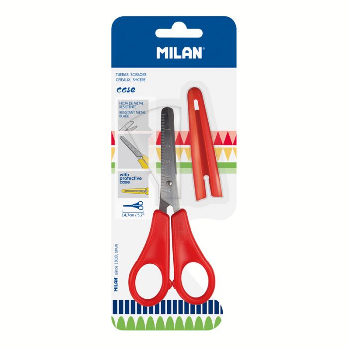 MILAN KIDS SCISSORS WITH CASE (BWM10255)