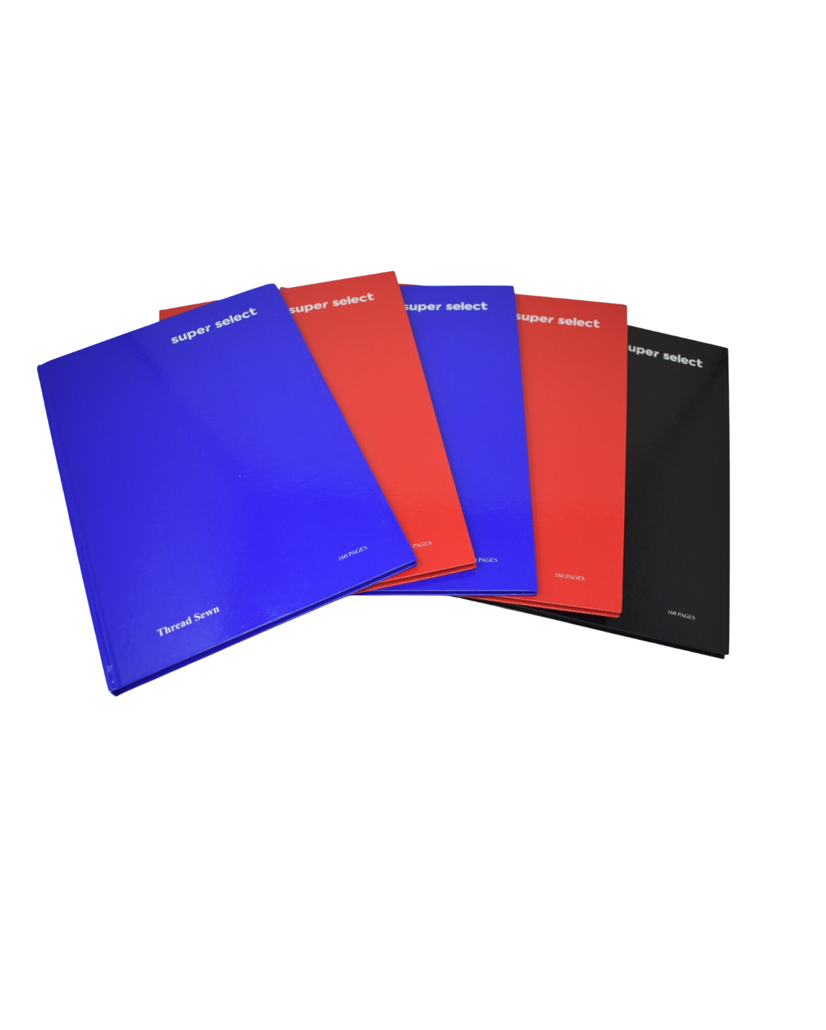 HARDBACK SS A4 160PG ASSORTED (PF-8770)