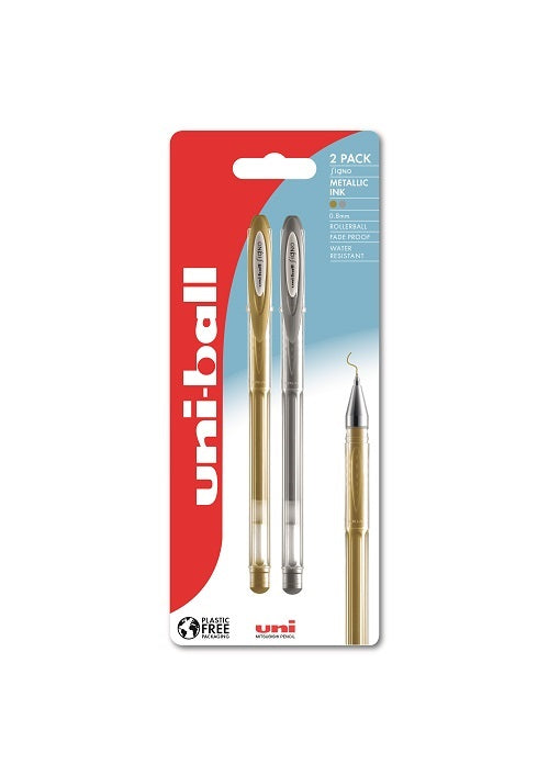 UNI-BALL SIGNO METLIC GOLD/SILVER (224)
