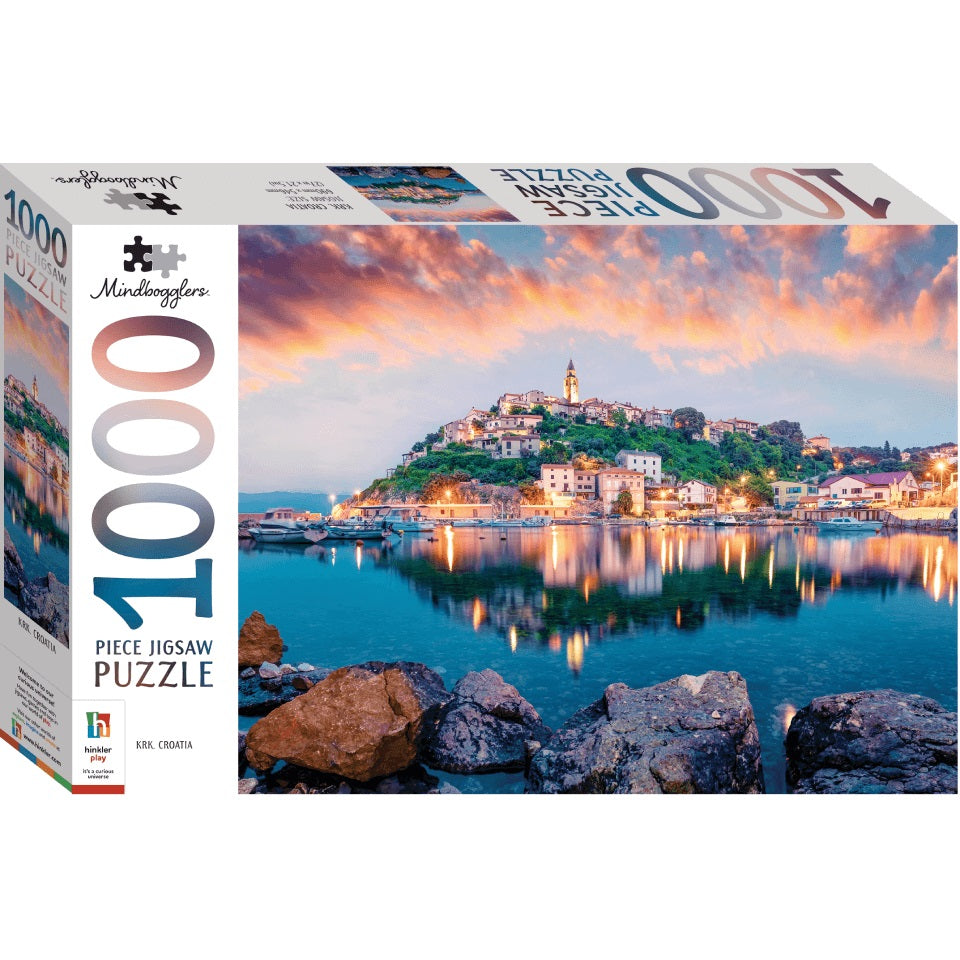 JIGSAW KRK CROATIA 1000 PIECE (3661)