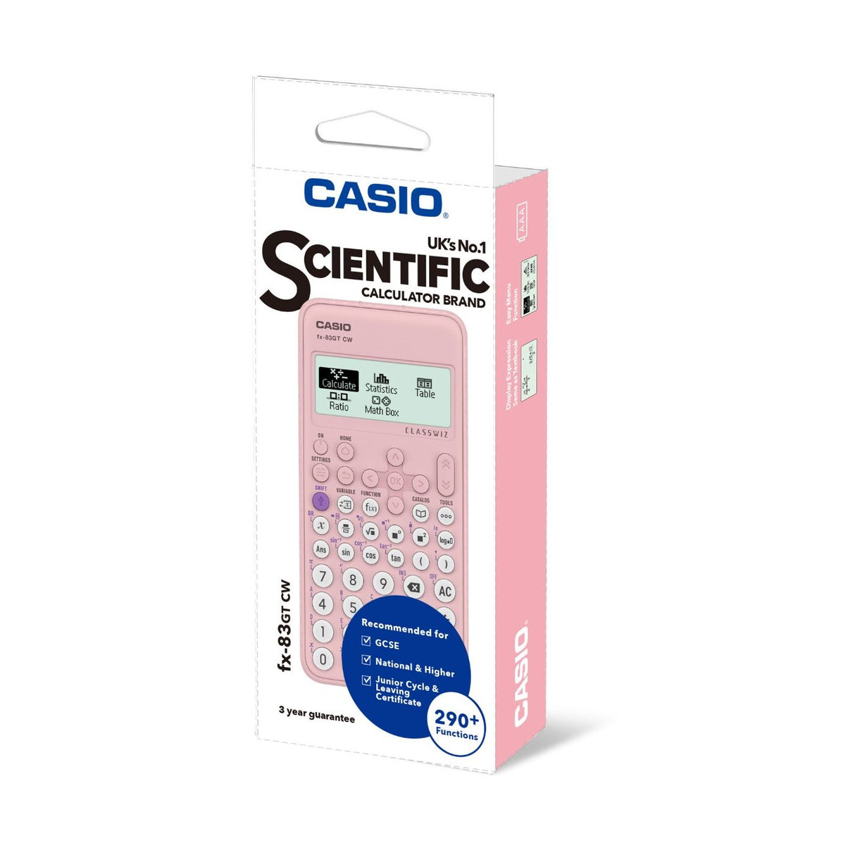 CASIO SCIENTIFIC CALC PK (FX83GTCW)