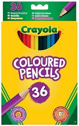 CRAYOLA CLR PENCIL 36P (033626)