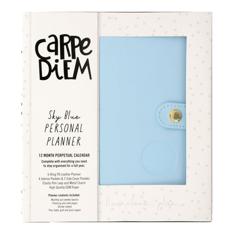CARPE DIEM PERSONAL PLANNER BL (9165-CD)