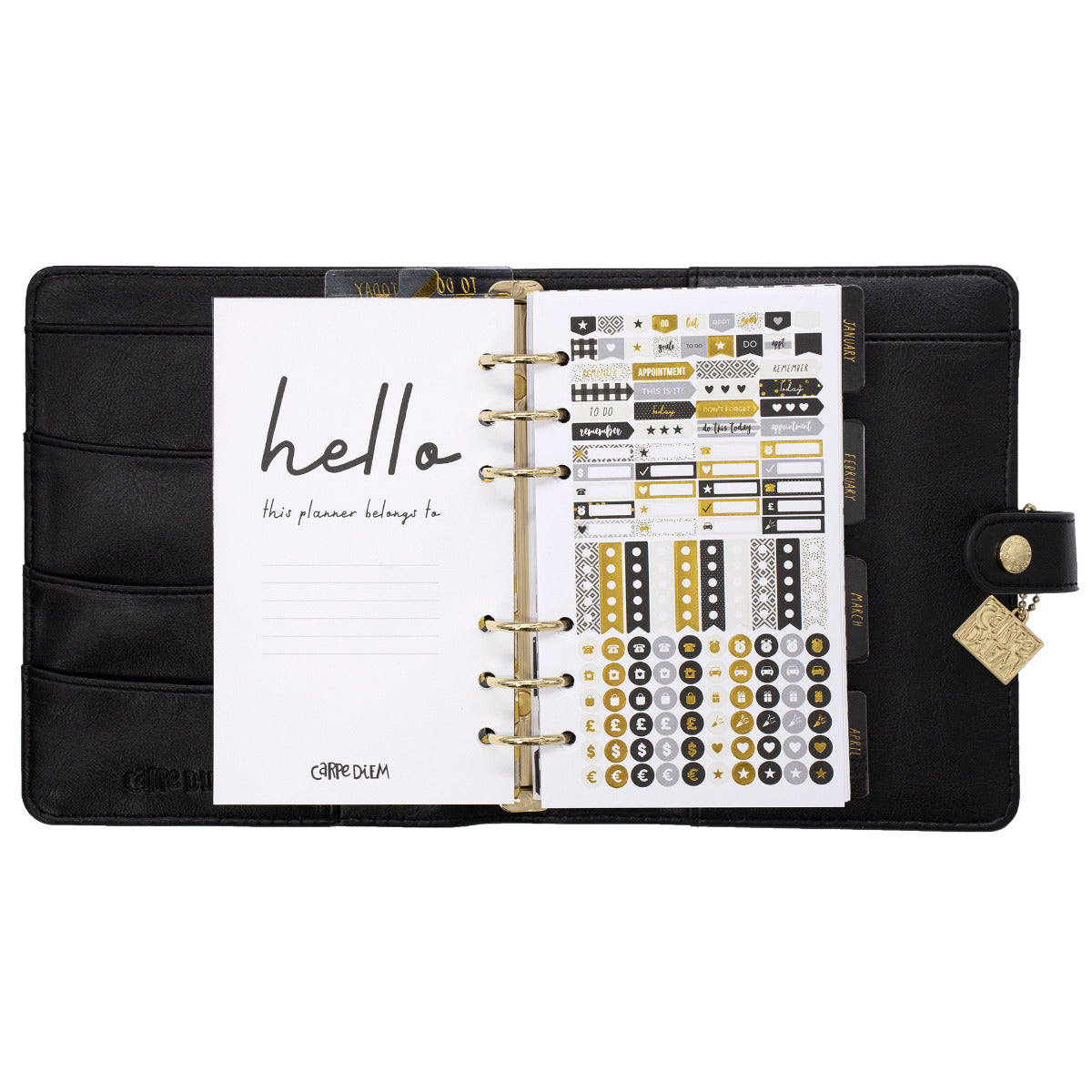 CARPE DIEM PERSONAL PLANNER BK (9110-CD)