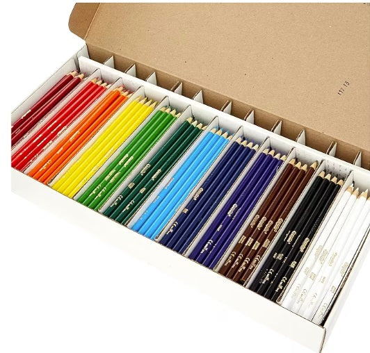 CRAYOLA 288 COL PNCIL CLASSPACK(68-3685)
