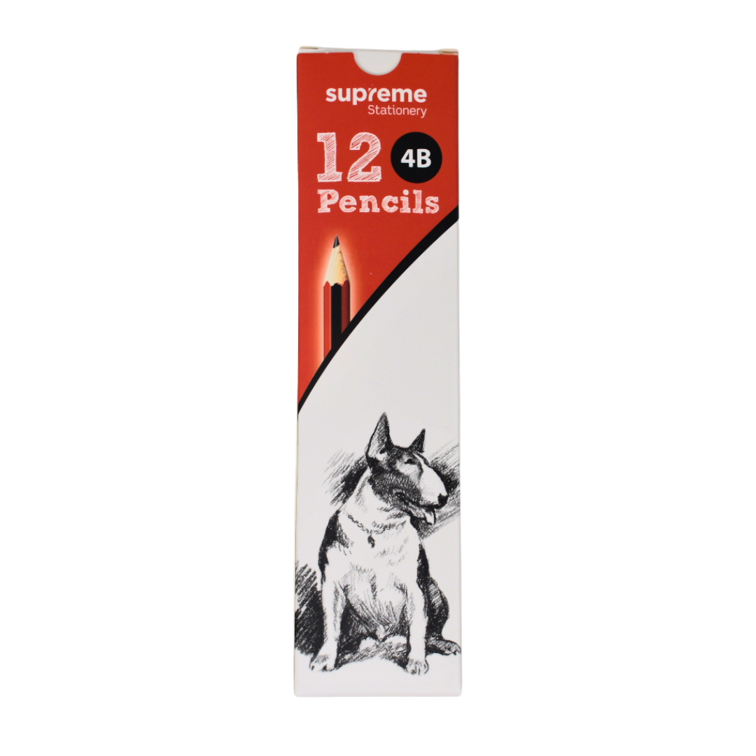 4B PENCIL 12PK BOX (HB-4B-7000)