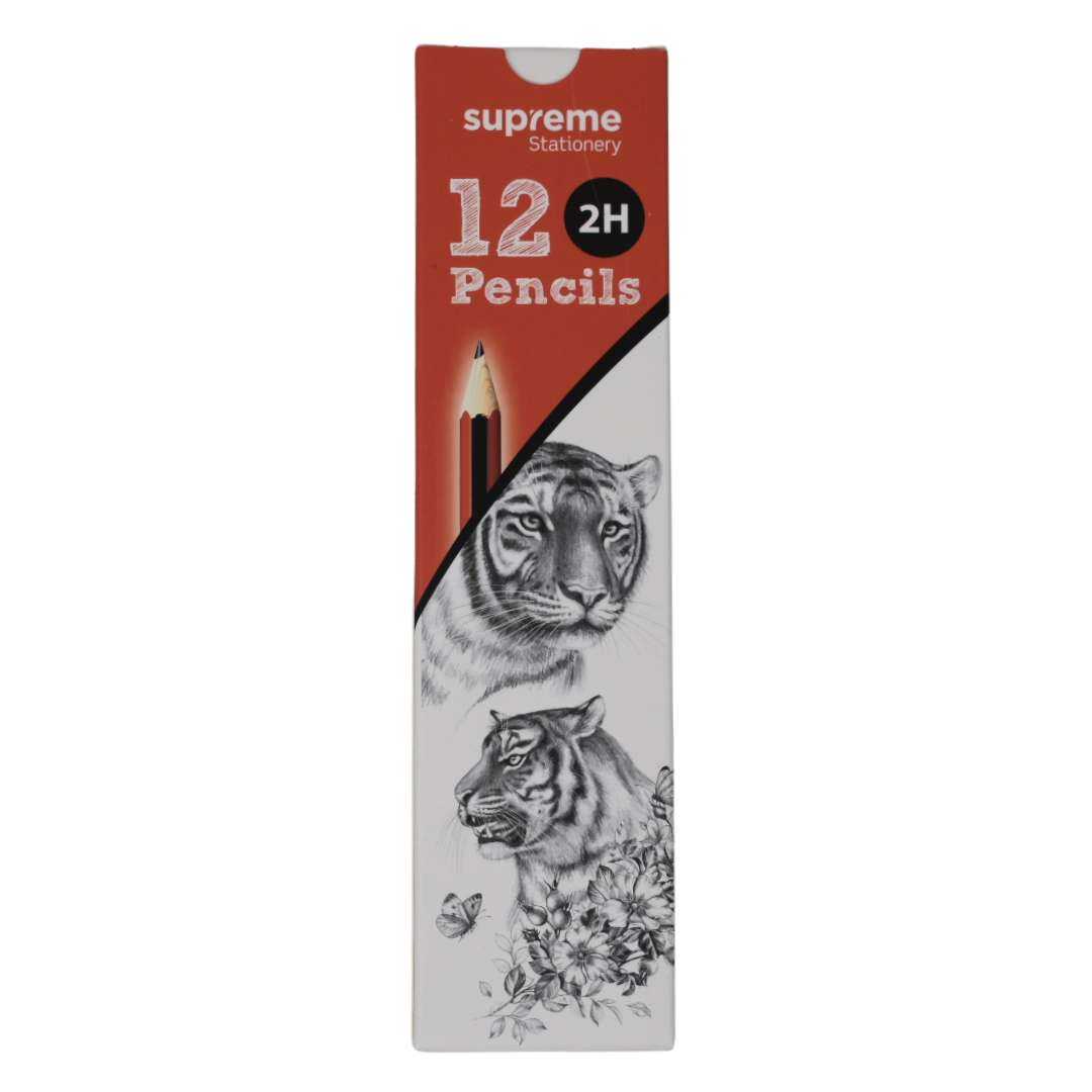2H PENCIL 12PK BOX (HB-2H-6935)