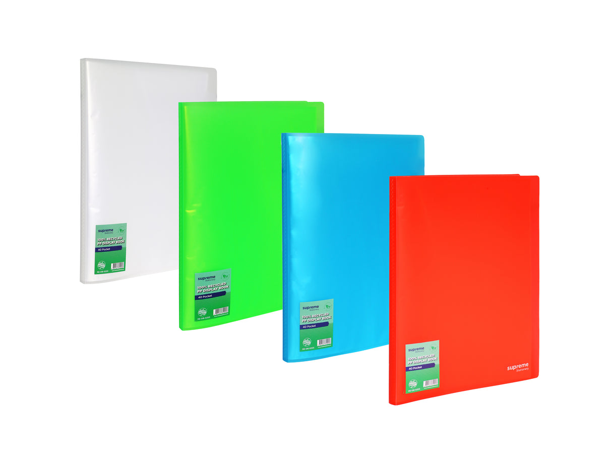 DISPLAY BOOK 40 POCKET RECYCLE (DB-0253)