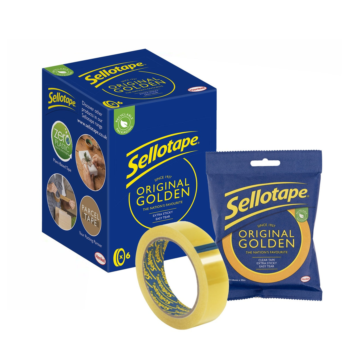 SELLOTAPE HANG PACK 24MMX50M (2977318)