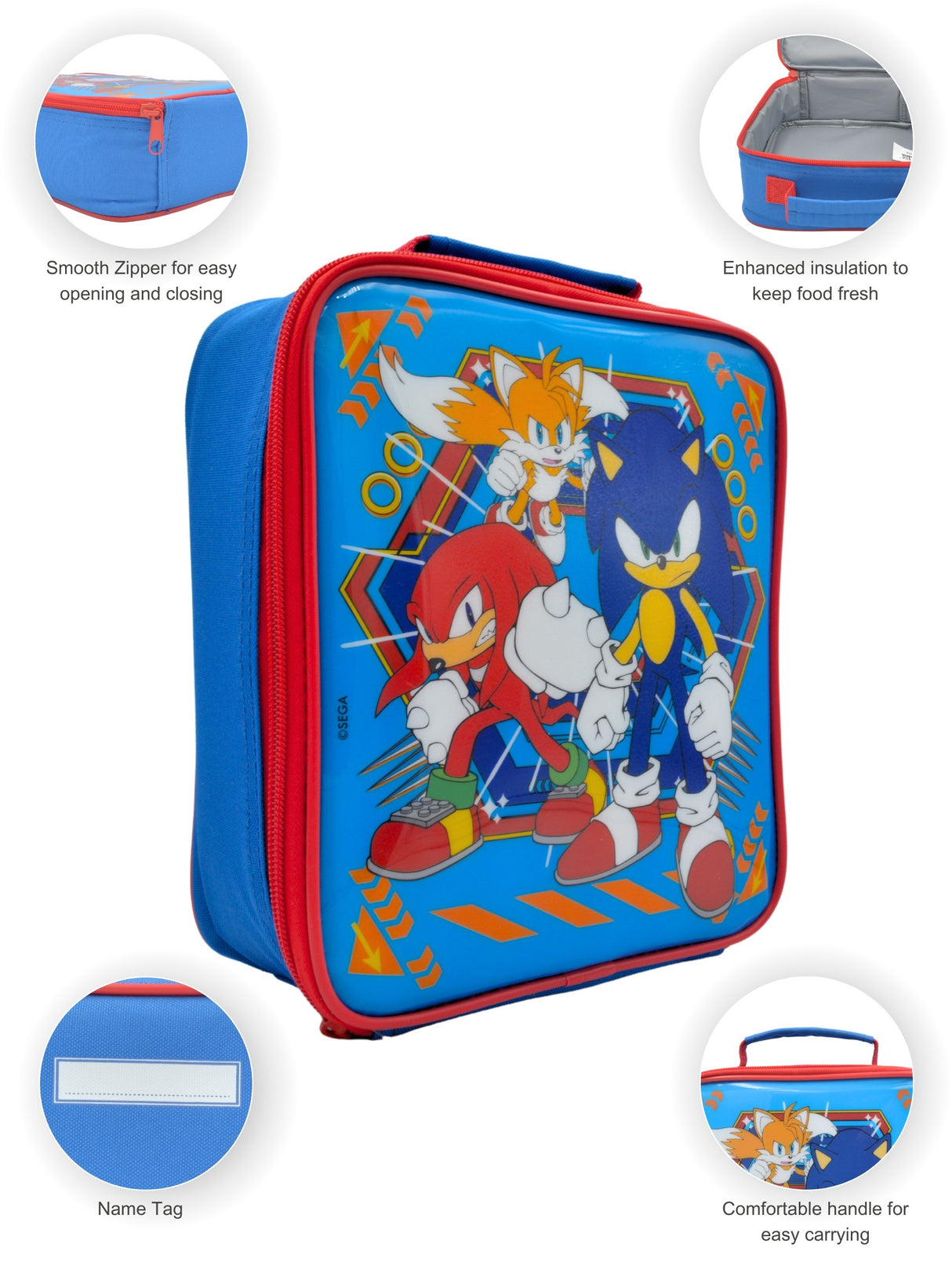 SONIC PVC LUNCH BAG (94380ASD)
