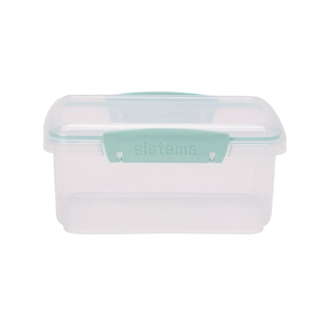 SISTEMA RECT 1L LUNCH BOX CLR (8160501)