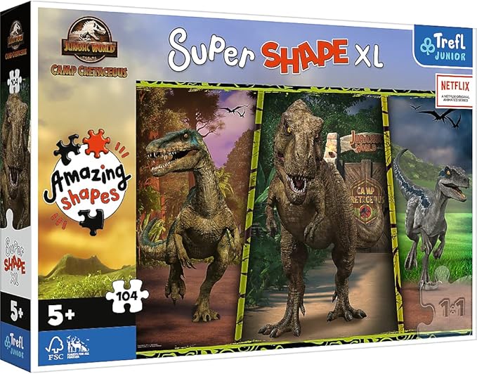 TREFL 104PC JIGSAW JURASSIC WRLD (50020)
