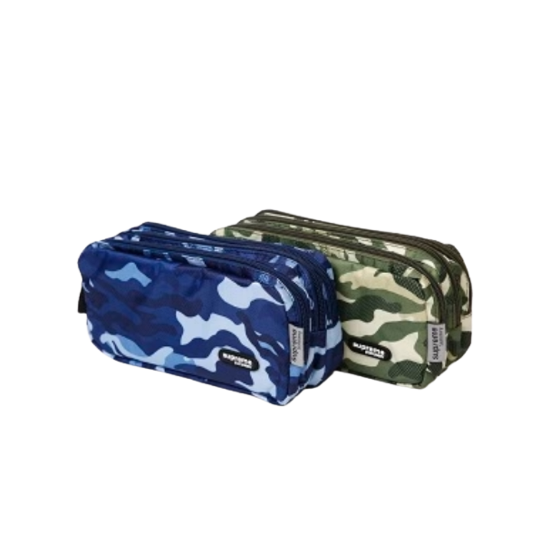 TRIPLE PENCIL CASE CAMO (PC-1194)