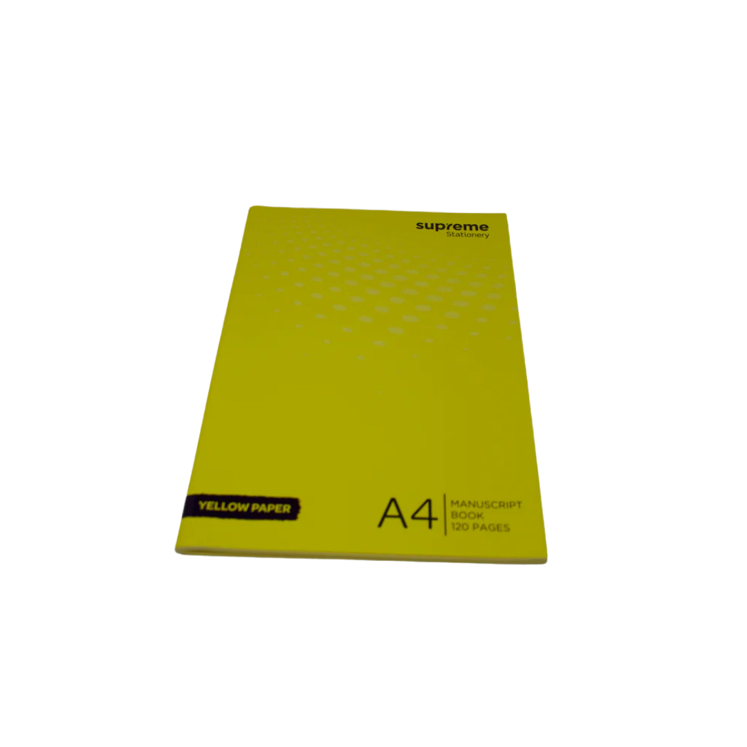 VISUAL AID A4 M/SCRIPT 120PG Y (VA-5543)