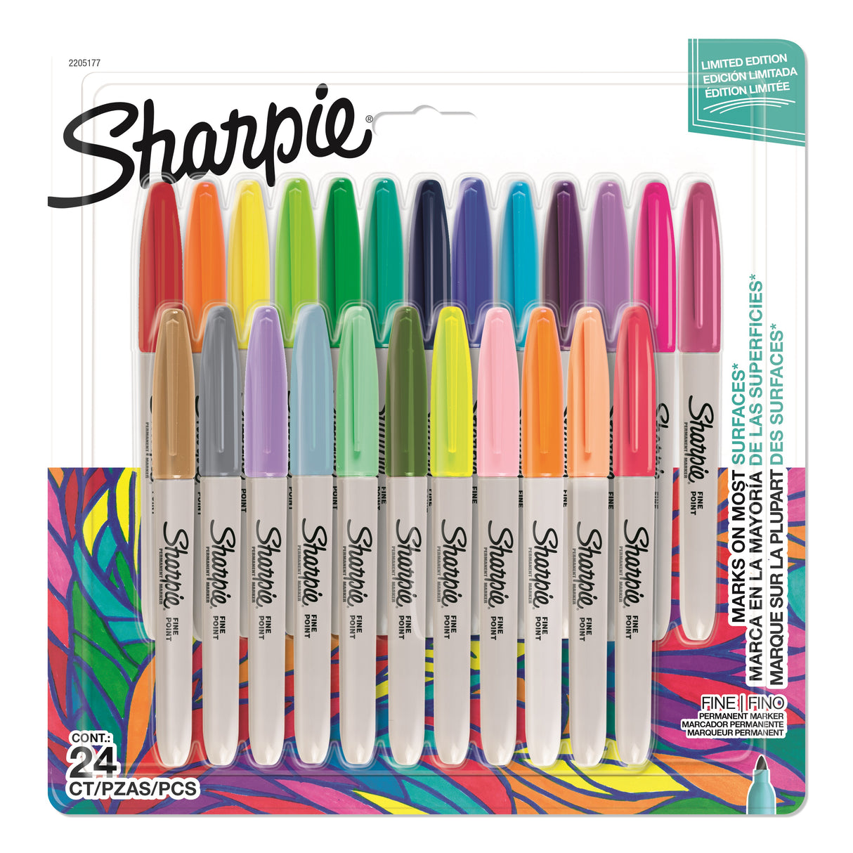 SHARPIE 24 SEASONAL MARKERS (2205177)