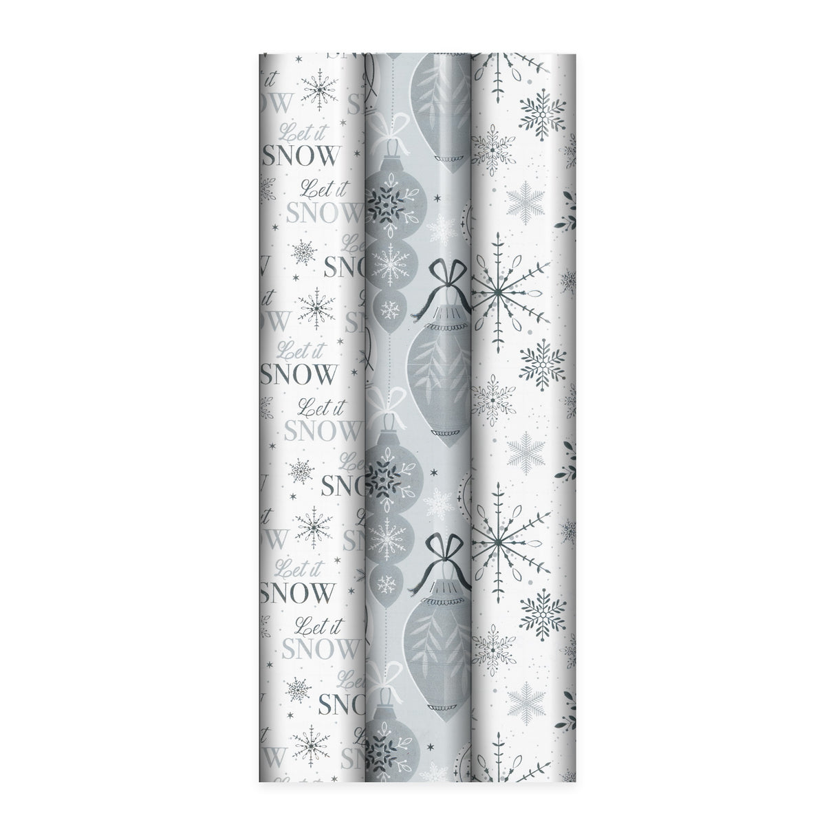 GIFTWRAP XMAS 2M METAL SL (X-35236-GWC)