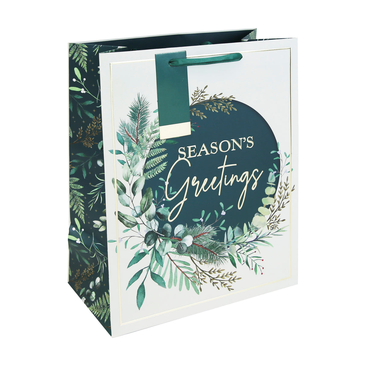 GIFTBAG SEASONS GREETINGS L (X-36023-2C)