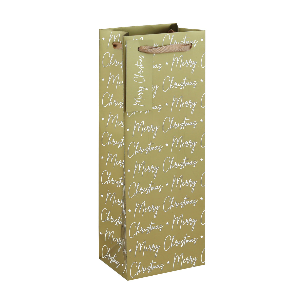 XMAS 3PK ASSTD BOTTLE BAGS (X-37517-3PC)