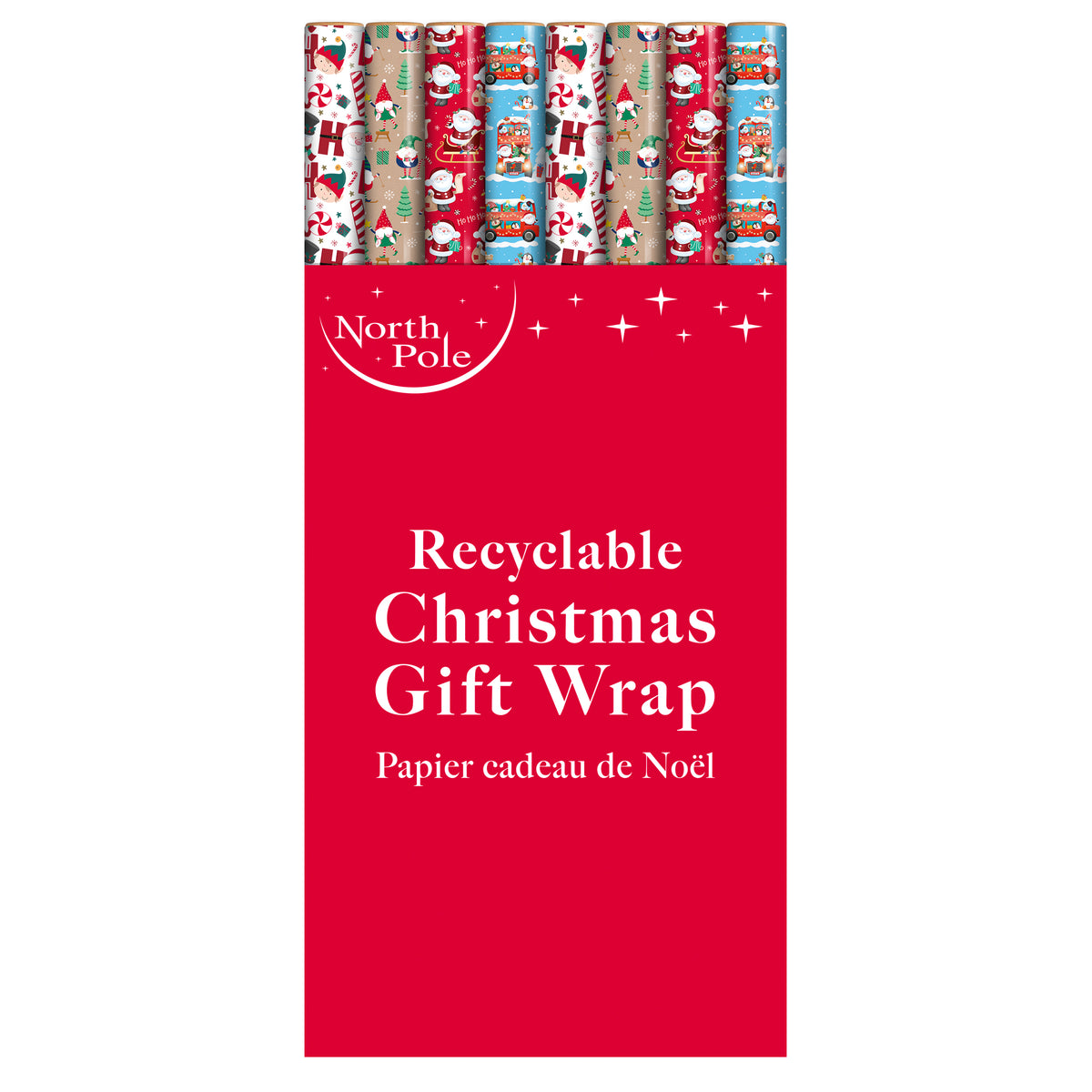 GIFTWRAP XMAS 7M CUTE CDU (X-37754-GWC)
