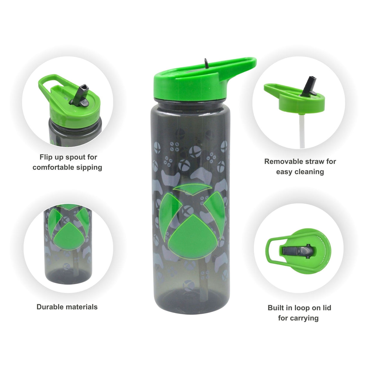 XBOX CONTROLLER 600ML BOTTLE (95300ASD)