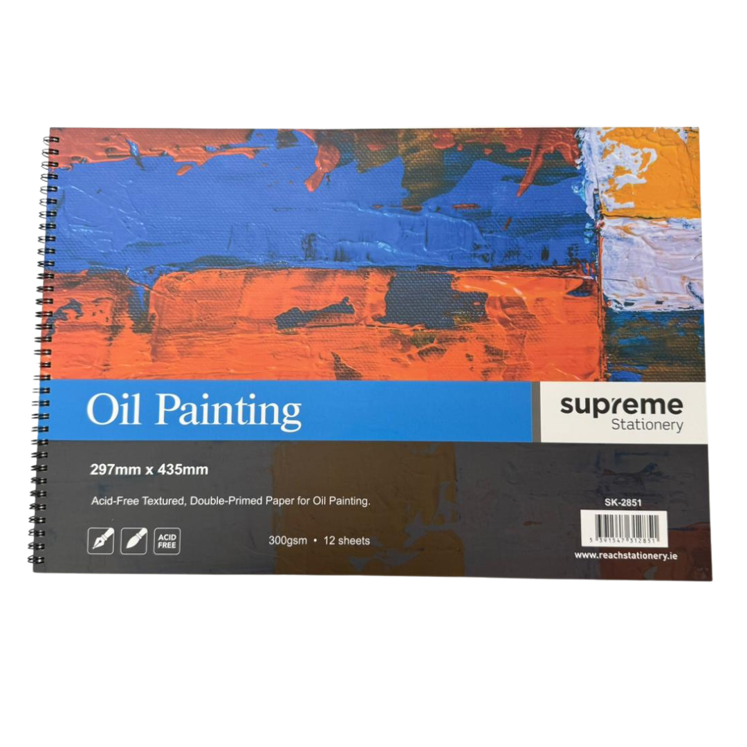 OIL PAINTING 12S PAD A3 300GSM (SK-2851)