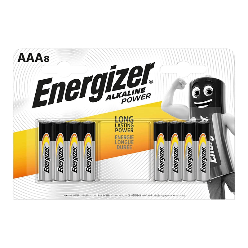ENERGIZER AK PWR AAA BL8 (ENERLR03B8ALK)
