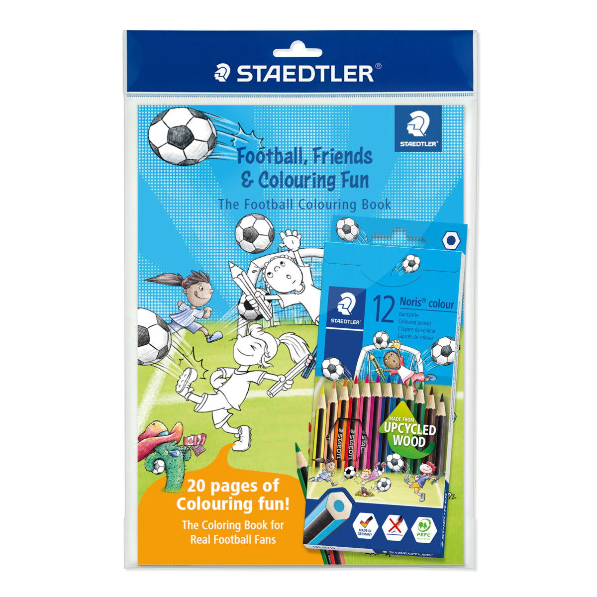 STAEDTLER COL BOOK+12 PENCIL (185 SET10)