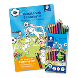 STAEDTLER COL BOOK+12 PENCIL (185 SET10)