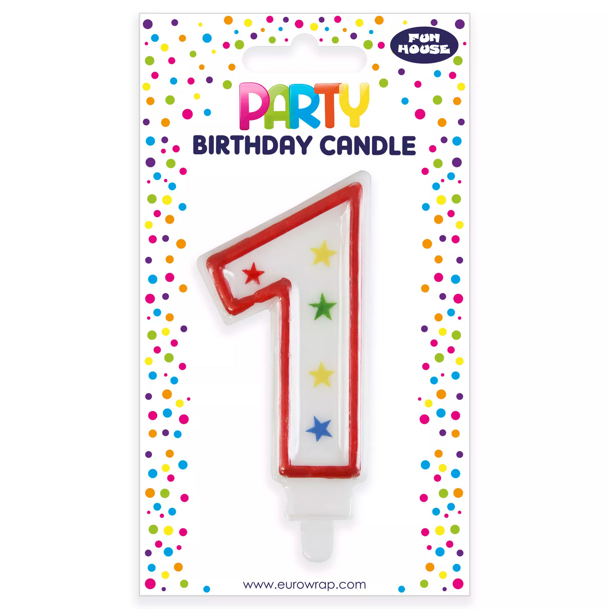 BIRTHDAY CANDLE 1 (38114-1C)