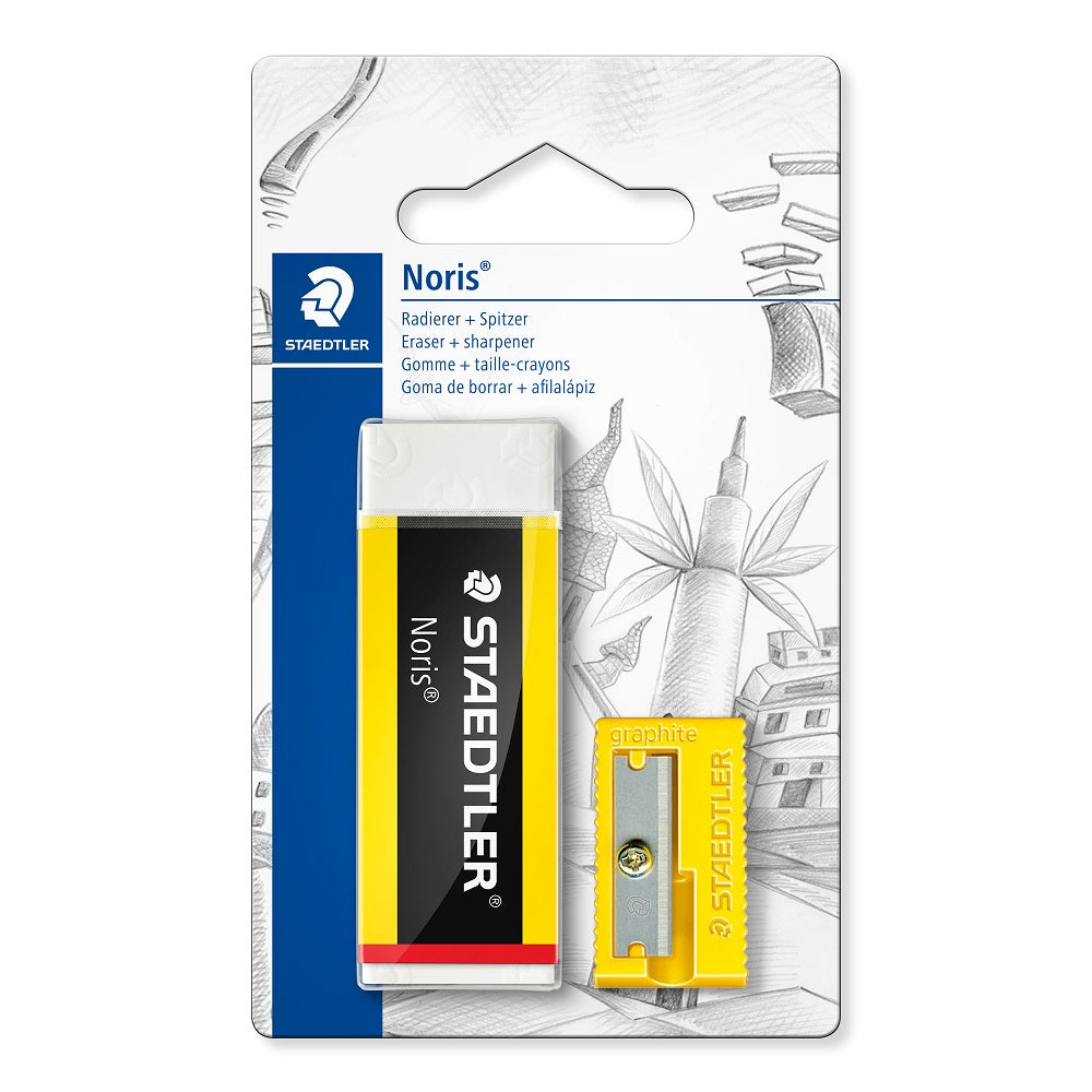 STAEDTLER SHARPENER & ERASER (526N-S1BK)