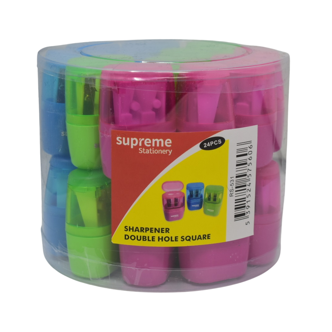 SHARPENER DOUBLE HOLE SQUARE (RS-531)