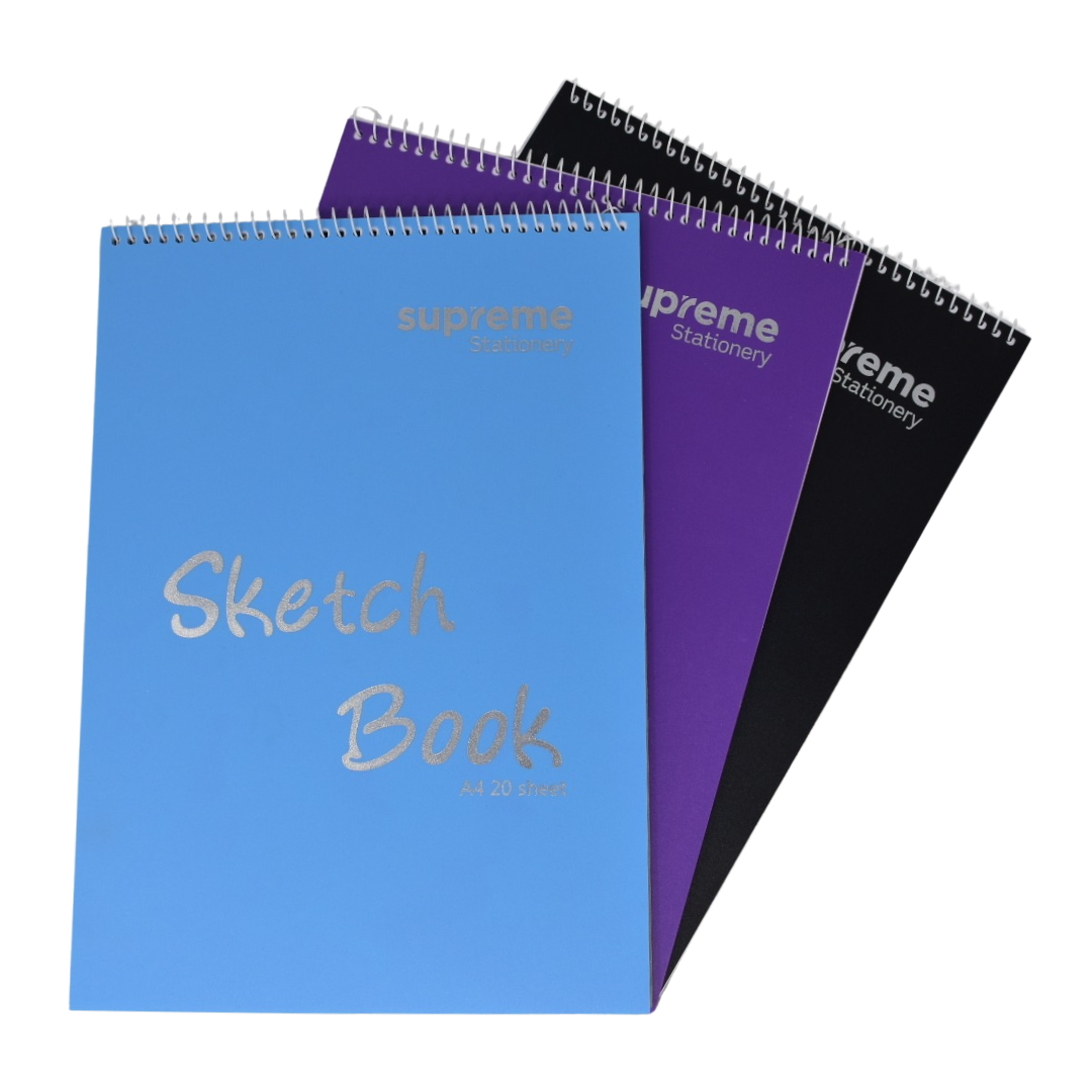 SKETCH PAD SPIRAL A4 135G 20S (SK-9564G)