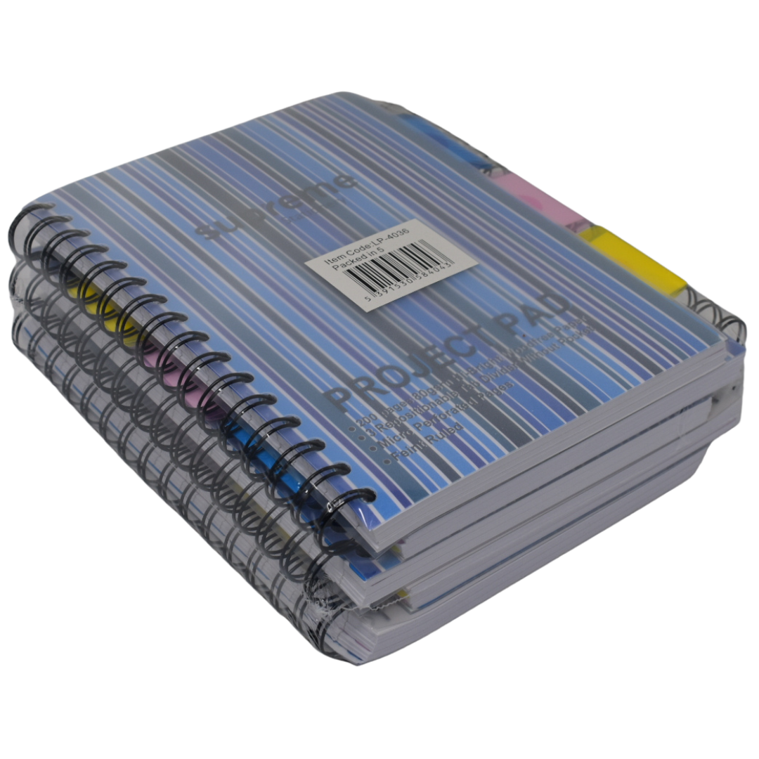 LECTURE PAD A5 STRIPE (LP-4036)