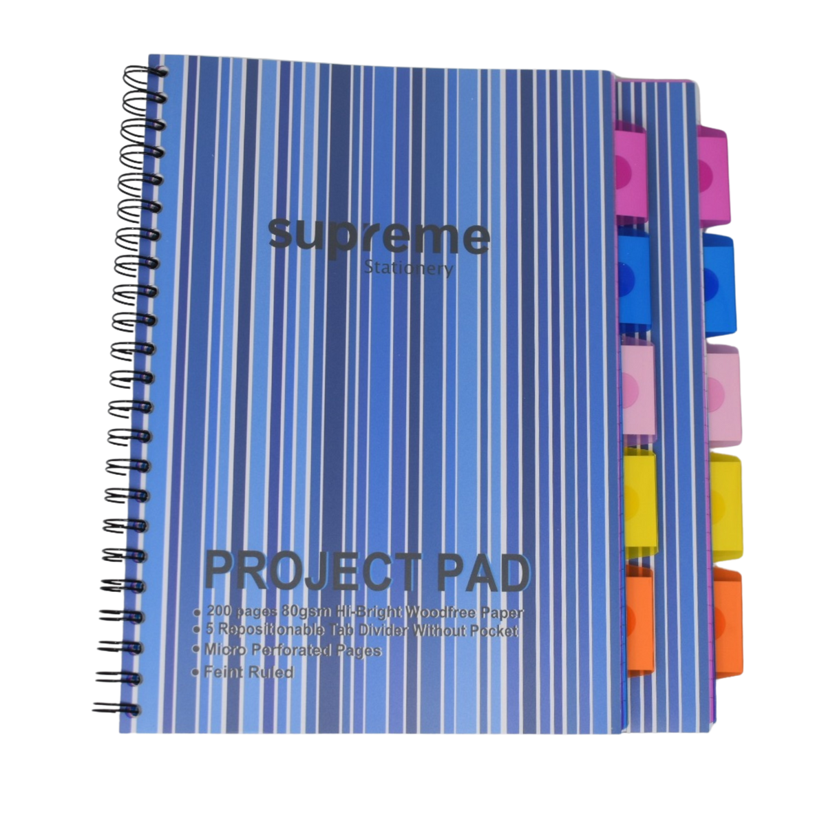 Study Pad Blocks LECTURE PAD A4 5 TAB 200PG (LP-5412) – Reach Stationery