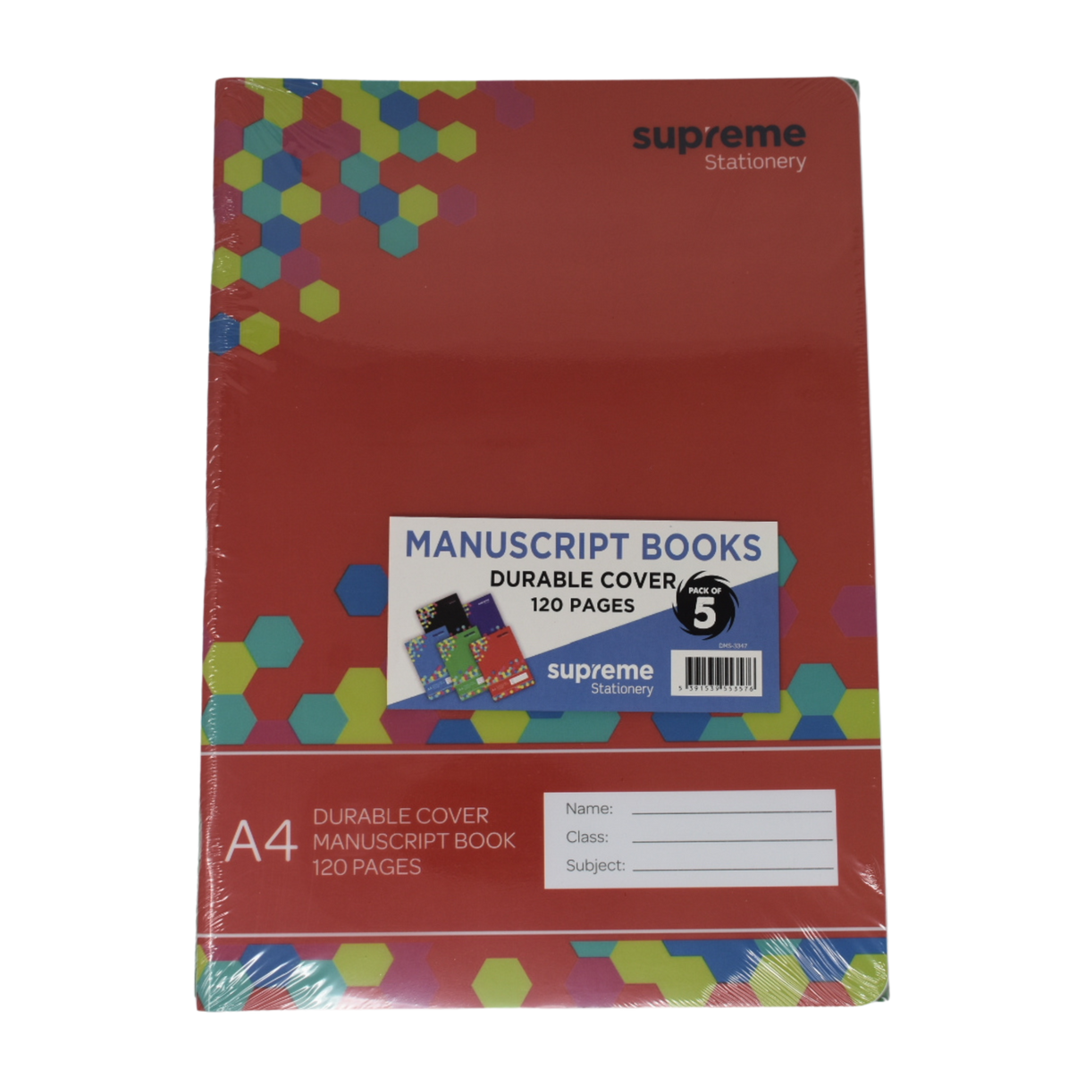 DURABLE MANUSCRIPT A4 120PG (DMS-3347)