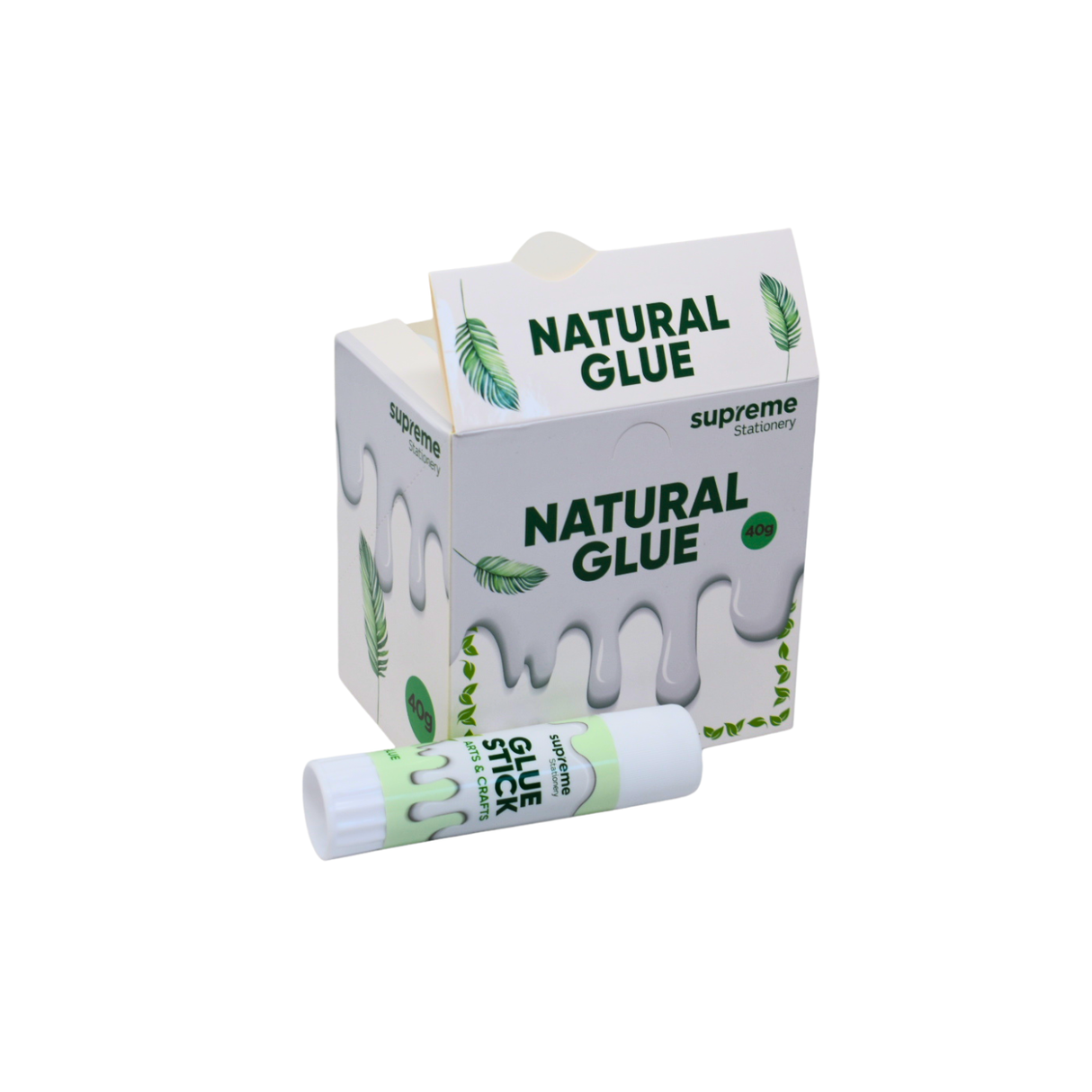 NATURAL GLUE STICK 40G CDU 12 (GL-6287)