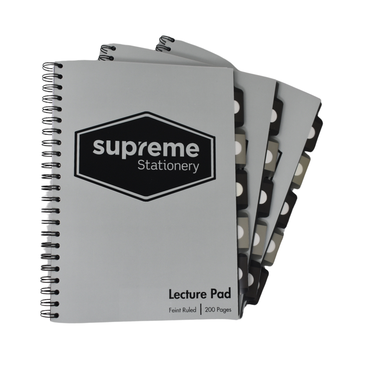 A4 LECTURE PAD 200PG SILVER (LP-5563)