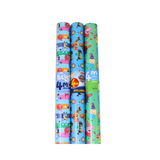 GIFTWRAP 4M LICENCED JUNIOR DESIGNS (B1)