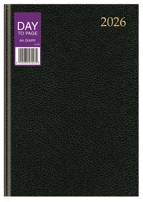DIARY 2026 A4 PAGE A DAY ASTD (26-TA41)