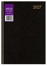 DIARY 2027 A4 WEEK TO VIEW (27-TA43)